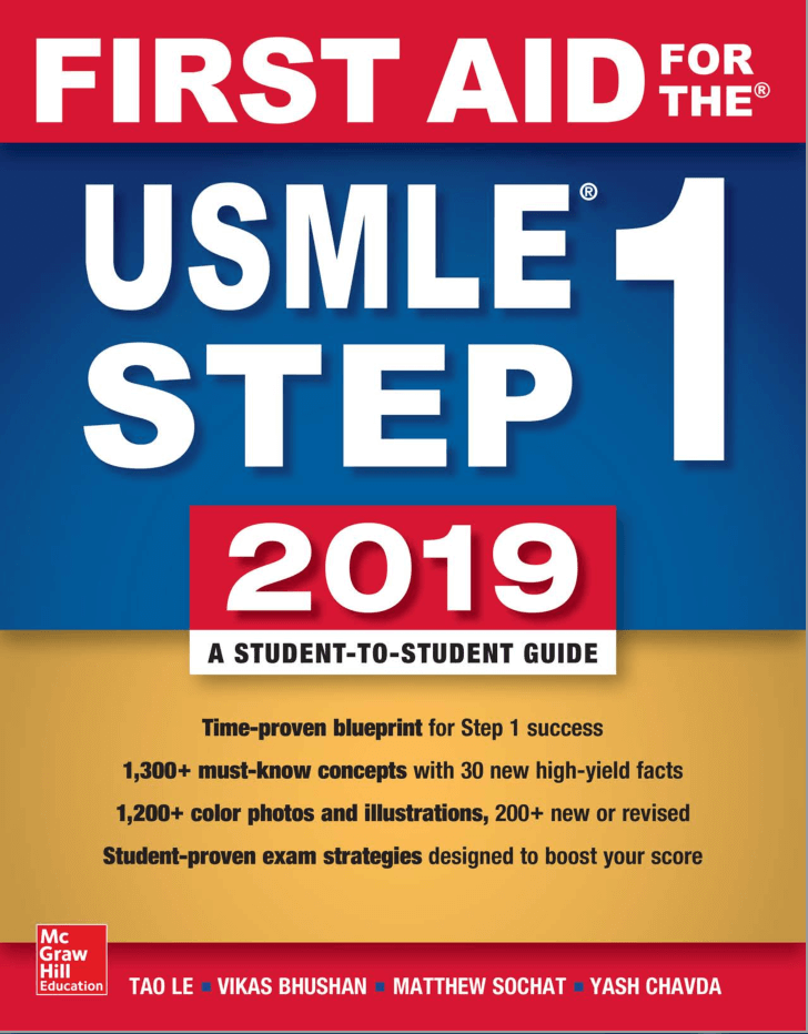 First Aid for the USMLE Step 1 2019 PDF