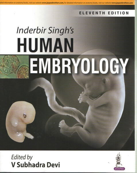 Inderbir Singh's Human Embryology 11th Edition PDF Download [Direct Link] |  Medicos Times