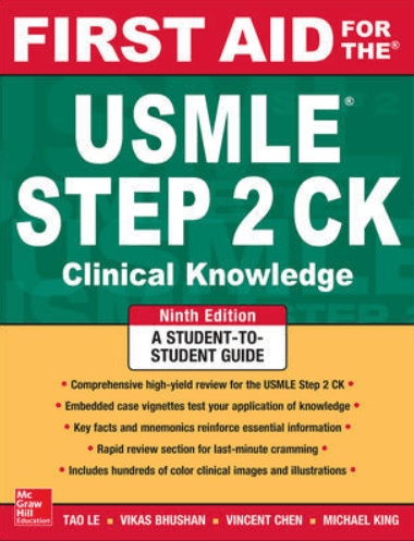 First Aid for the USMLE Step 2 CK